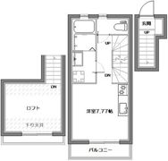 グランツ武蔵関の間取り画像