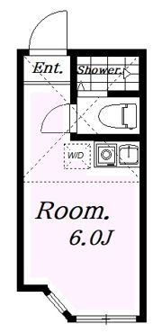ユナイト鶴見カンパーニャの間取り画像