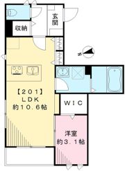 カーサ クレールの間取り画像