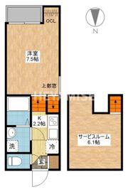 CASA.ⅥK（カーサ ロクケイ）の間取り画像