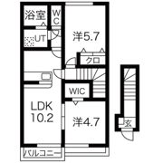 ウェーブ・テラスの間取り画像