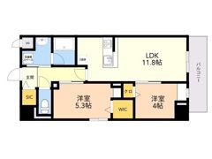 ELGRAND箱崎の間取り画像
