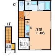 クレア B棟の間取り画像