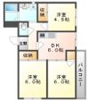 西之町マンションの間取り画像