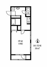尾山台QSハイムの間取り画像