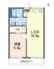 フレグランスいずみ B棟の間取り画像