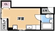 山田ハイツの間取り画像