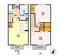 ヴェルドミールAの間取り画像