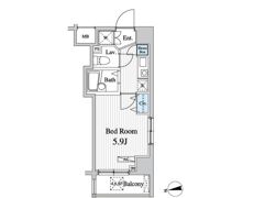 グレース早稲田の間取り画像