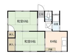 共栄荘の間取り画像