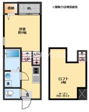 modern palazzo 諫早BRILLERの間取り画像