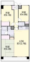 ル・サンク西市の間取り画像