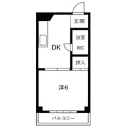 アビタシオン豊津の間取り画像