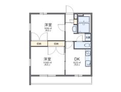 レオパレスエスペランザの間取り画像