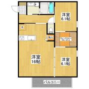 N A棟の間取り画像