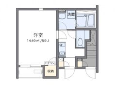 クレイノハイツサンシャインの間取り画像