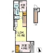 セレスティア堀切の間取り画像