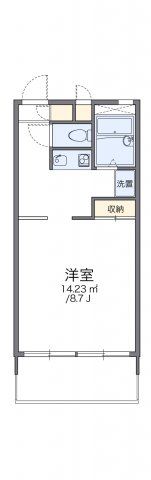 レオパレスヴェルドミールイマイの間取り画像