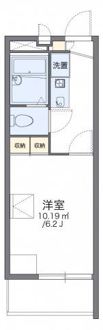 レオパレスアルモニⅠの間取り画像