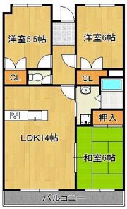 ハーモナイズ361の間取り画像