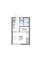レオパレス如月の間取り画像