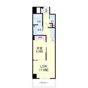 クラウドクレスト栄町の間取り画像