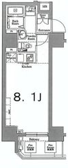 AXAS東京イーストレジデンスの間取り画像