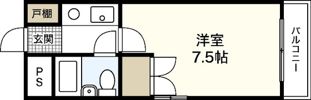 メゾン沢原の間取り画像