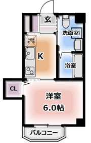 グレースハイツの間取り画像