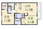 TAISHOKAN XVⅠの間取り画像