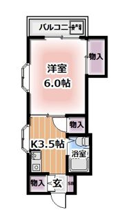 グロースハイツ忍ヶ丘Ⅰの間取り画像