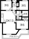 オオタピア植田の間取り画像