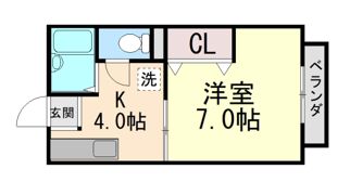 コート山手御影の間取り画像