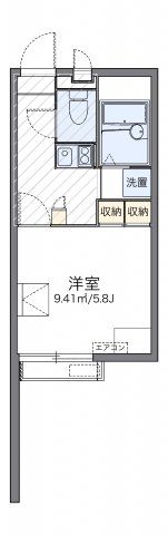 レオパレスマロンの間取り画像