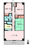 ラトゥール戸田の間取り画像