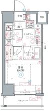 クレヴィスタ横浜関内Ⅱの間取り画像