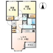 日の出Ⅱの間取り画像