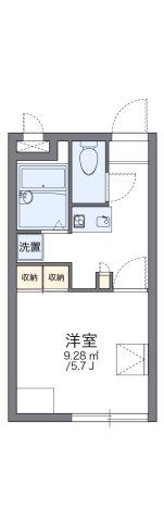 レオパレスKMティーダの間取り画像