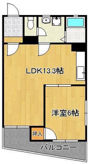 江崎ビルの間取り画像
