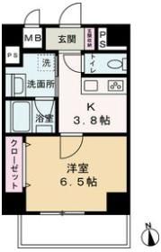 Como Palacio 日暮里の間取り画像