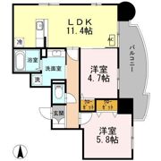 プライムコートの間取り画像
