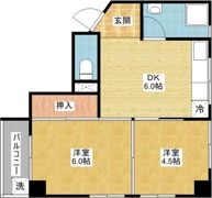 石坂ハイツの間取り画像