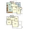 合志市幾久富2階建ての間取り画像