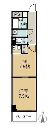 ライオンズマンション倉敷松島の間取り画像