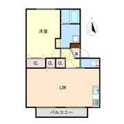 シャルマン美樹の間取り画像
