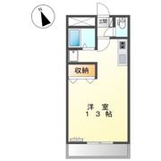 コンフォース亀山Ⅰの間取り画像