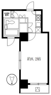 アネックス神泉の間取り画像