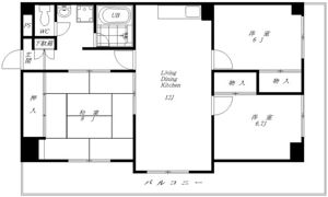 シオミプラザセブンの間取り画像