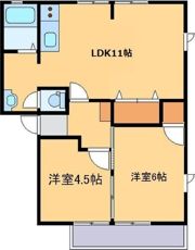 フォンティーヌABの間取り画像