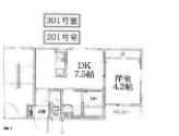 グランメール芦屋南宮町の間取り画像